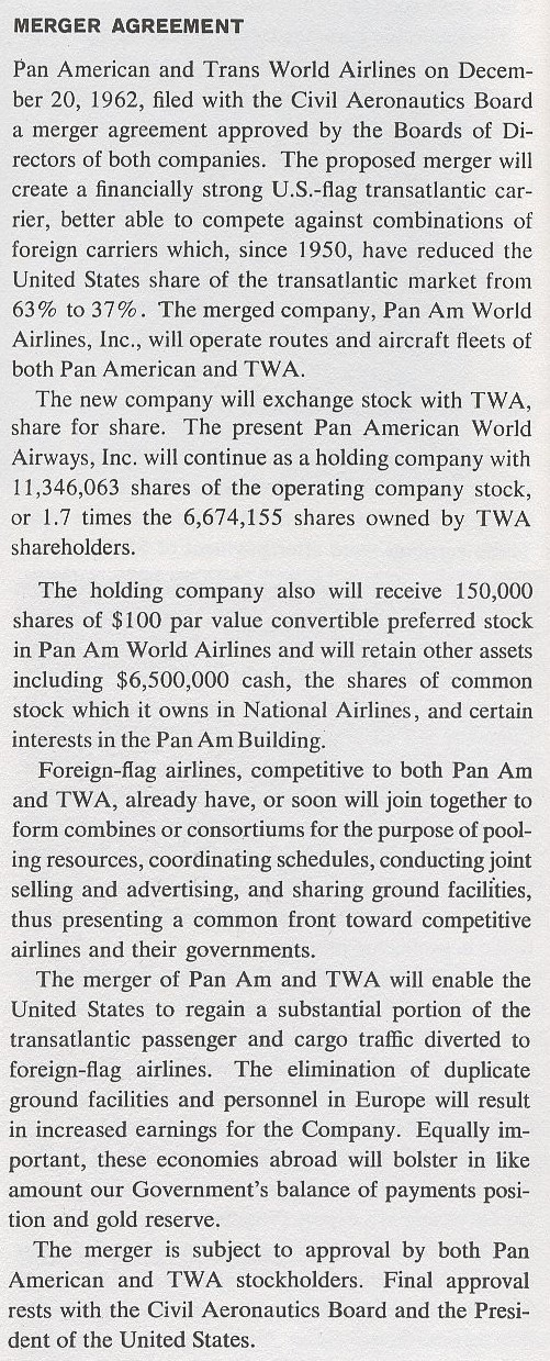 Pan Am History 1960s